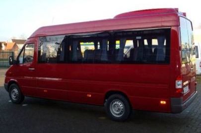 Bus rental Germany Mercedes Benz Sprinter